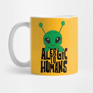 Allergic to humans Mug